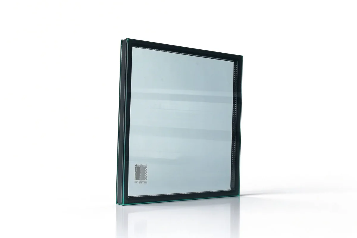 Low-E glass sample