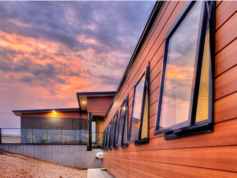 Aluminium window application